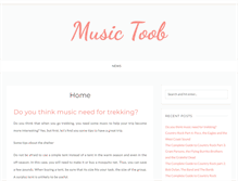 Tablet Screenshot of musictoob.com